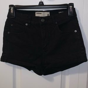 garage retro high waist shorts